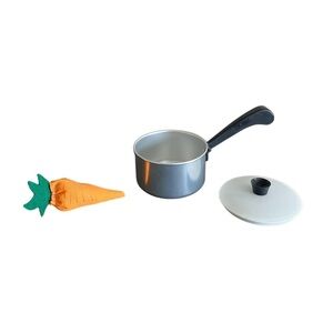 Home Collectibles Kellys Kitchen Saucepan Pot Carrot Doll Accessories Vtg 1992